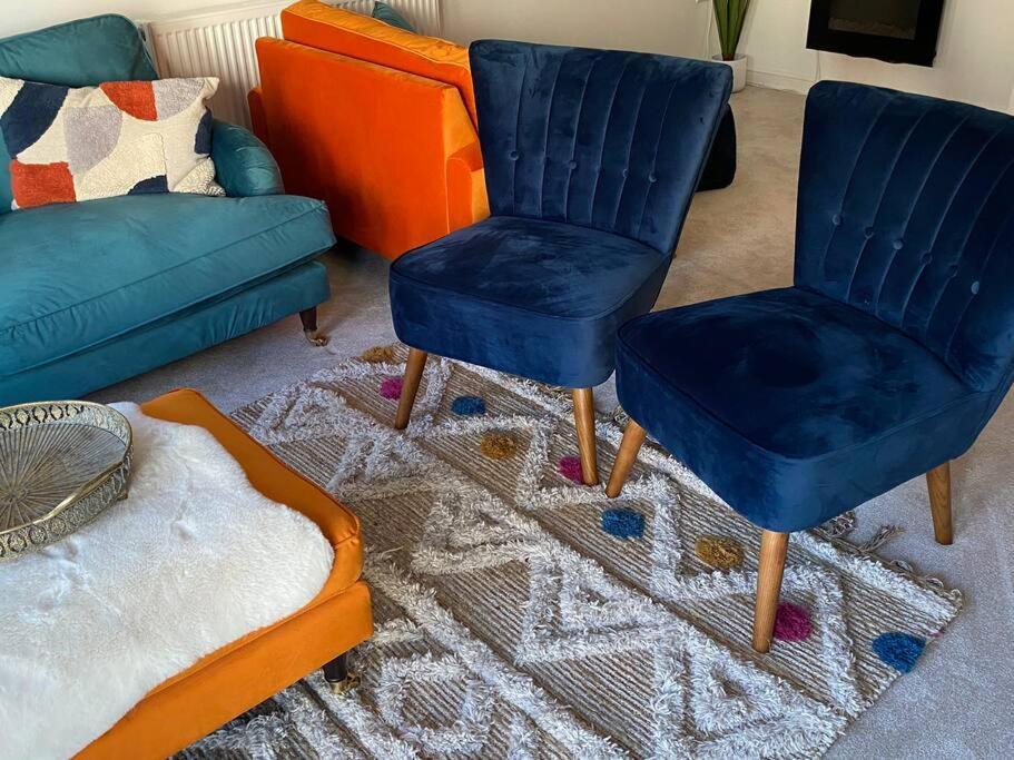 Luxury Modern 1Bed Sea View Apartment Rhôs-on-Sea المظهر الخارجي الصورة