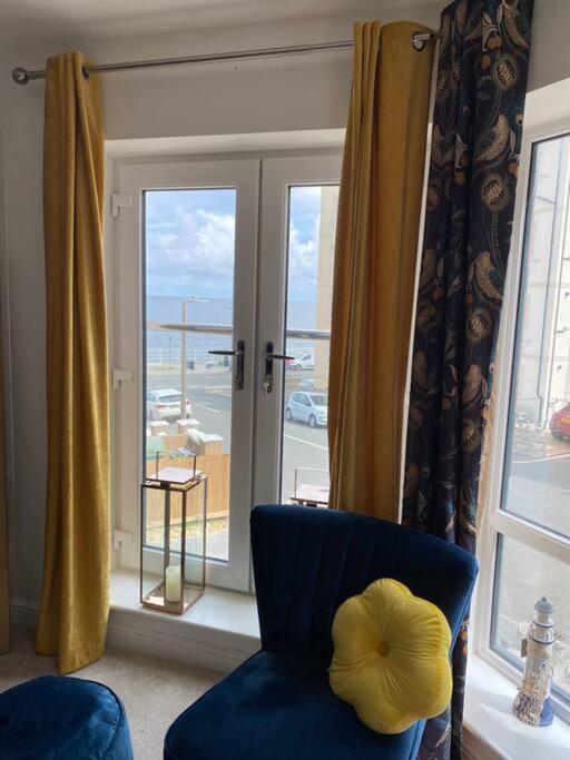 Luxury Modern 1Bed Sea View Apartment Rhôs-on-Sea المظهر الخارجي الصورة