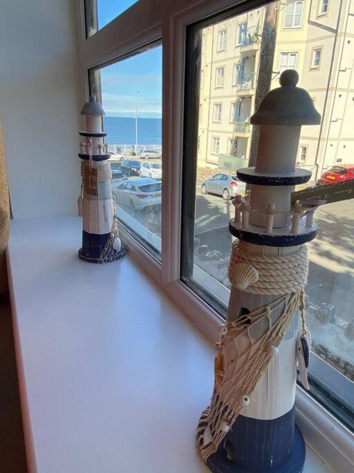 Luxury Modern 1Bed Sea View Apartment Rhôs-on-Sea المظهر الخارجي الصورة