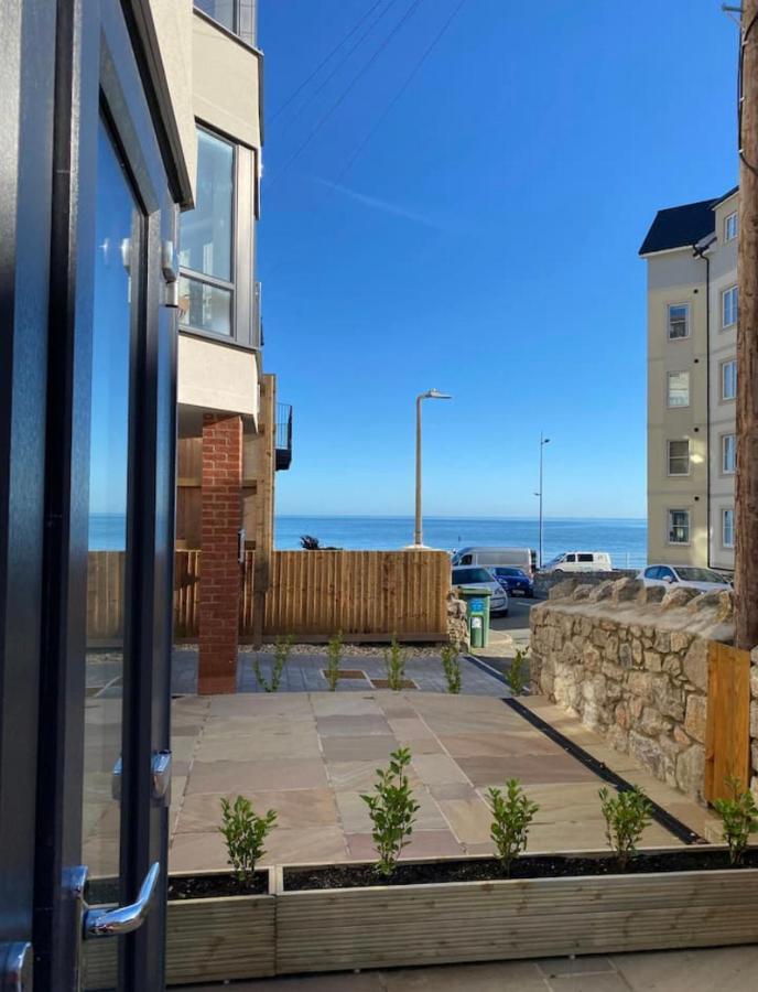 Luxury Modern 1Bed Sea View Apartment Rhôs-on-Sea المظهر الخارجي الصورة